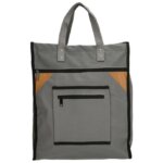 Stevige Boodschappentas Basic Hoog Grijs