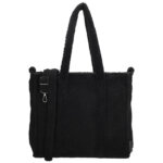 Beagles Fluffy Teddy Handtas/Schoudertas Lugo Zwart