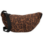 Beagles Puffer Moon Bag L Calvia Leopard