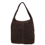 Charm London Suède Shopper Elisa Donkerbruin