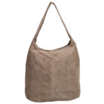 Charm London Suède Shopper Elisa Taupe