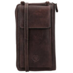 Hide en Stitches Telefoontasje Paint Rock Donker Bruin