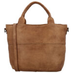 Hide & Stitches Handtas / Schoudertas Paint Rock Cognac