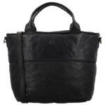 Hide & Stitches Handtas / Schoudertas Paint Rock Zwart