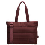 Zebra Trends Puffer Shopper/Laptoptas 15'' Elske Bordeaux