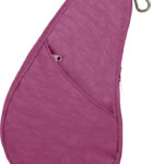 Healthy Back Bag Textured Nylon Baglett Mulberry
