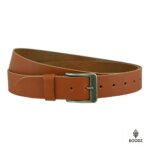 Boodz Leren Riem Extra Lang Cognac | Maat 150 | XXL