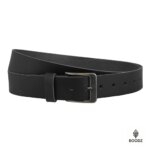 Boodz Leren Riem Extra Lang Zwart | 150 | XXL