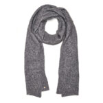 Chabo Bags Bilbao Knitted Scarf Dark Grey