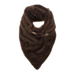 I'm Dutch Triangel Sjaal Teddy Ellmau Bruin