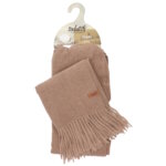 So Dutch Winter Essentials Sjaal Glitter Bruin