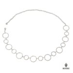 Boodz Kettingriem Ringen Zilver