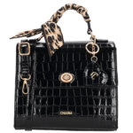 Charm London Handtas/Schoudertas Knightsbridge Zwart