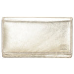 Double-D Overslag Portemonnee RFID Goud