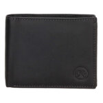 Hide & Stitches Lage Billfold RFID Japura Zwart