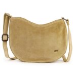 Bear Design Suède Schoudertas Tamara Biscuit