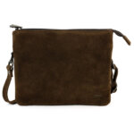 Bear Design Suède Schoudertasje Marthe Bruin
