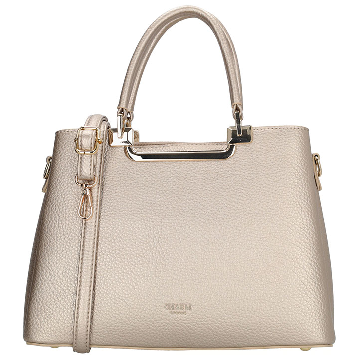 Charm London Handtas/Schoudertas Lucca Goud
