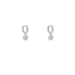 Day&Eve Creolen Smiley Hoop | Zilver