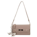 Charm London Schoudertas met Overslag The Hamptons Licht Taupe