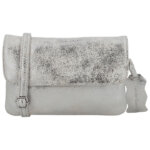 Charm London Schoudertas/Clutch South Hill Metallic Zilver