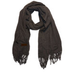 Figuretta Alpaca Langwerpige Sjaal Grijs