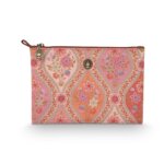 Pip Studio Make Up Etui Charly Cosmetic Flat Pouch Medium Ornamento Orange