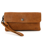 Bear Design Clutch / Mini Schoudertasje Lydia Cognac
