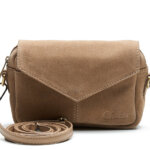 Chabo Bags Envelop Schoudertasje Rio Romy Suede Zand