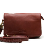 Chabo Bags Overslag Schoudertasje Borneo Style Warm Red