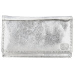 Double-D Overslag Portemonnee L RFID Zilver