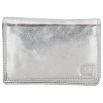 Double-D Overslag Portemonnee M RFID Zilver