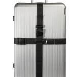 Fabrizio Dubbele Kofferriem Cross Zwart