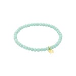 Biba Kralen Armband Mint Groen | 4 mm
