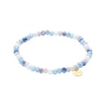 Biba Kralen Armband Mix Blauw | 4 mm