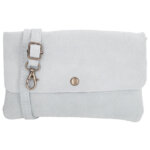 Charm London Suède Overslag Schoudertasje Mariëlle Licht Blauw