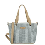 Enrico Benetti Rieten Handtas/Schoudertas Summer Jeans