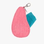 Healthy Back Bag Nylon Pouch met Opvouwbare Shopper Calypso Pink