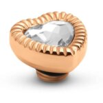 Melano Vivid Vintage Heart Steentje Crystal | Rosé