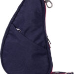 Nomii Healthy Back Bag Baglett Textured Nylon Blue Night/Dragonfruit