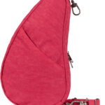 Nomii Healthy Back Bag Baglett Textured Nylon Dragonfruit