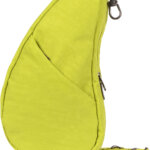 Nomii Healthy Back Bag Baglett Textured Nylon Lime Zest