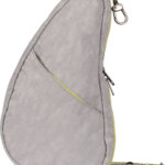 Nomii Healthy Back Bag Baglett Textured Nylon Rocket Grey/Lime Zest