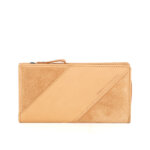 Spikes en Sparrow Wallet Portemonnee RFID Afra Camel