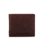 Spikes en Sparrow Wallet Portemonnee RFID Maine Donker Bruin