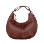 Spikes & Sparrow Handtas / Schoudertas Freida Donker Bruin