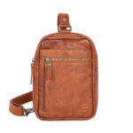 Spikes & Sparrow Sling Bag / Cross Body Rustler Brandy