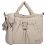 Zebra Trends Shopper/Handtas Puffy Juna Crème