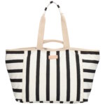 Zebra Trends Strandtas Richelle Gestreept Zwart-Wit