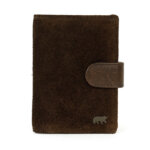Bear Design Pasjeshouder Vic Suède Bruin